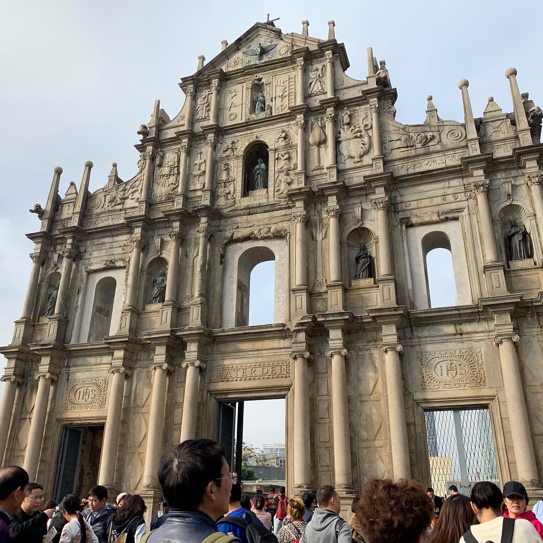 Macau landmark. Composition: Symmetry Landscape - Landscape is one of the most practiced… (2)
