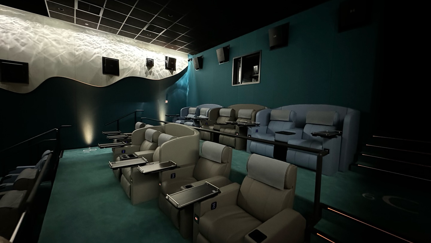 The theatre itself has all the fixtures necessary to offer a great cinema experience.… (2)