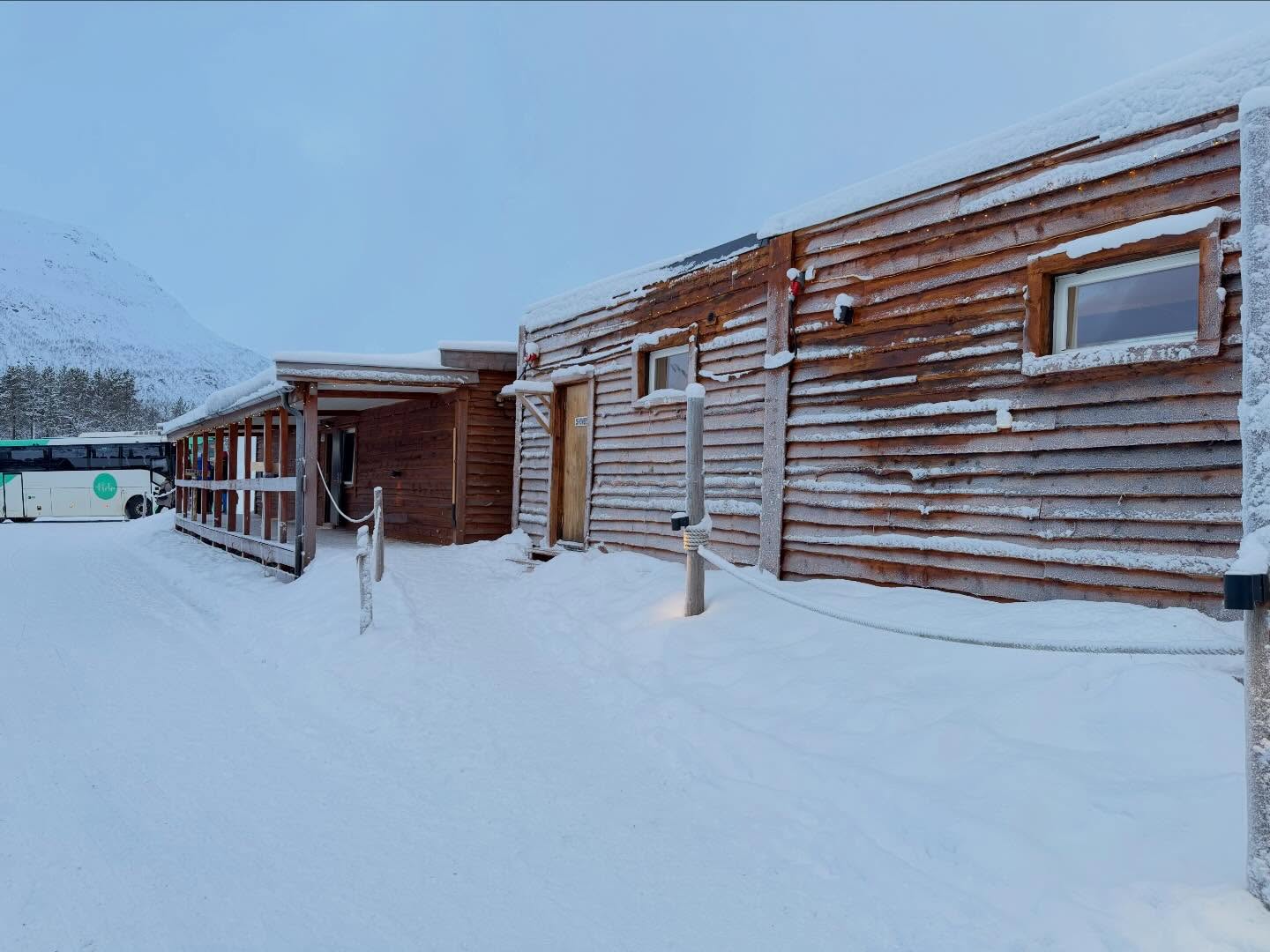 Went Snowmobiling for the first time at camptamok Got to have some favorable Norwegian and (3)