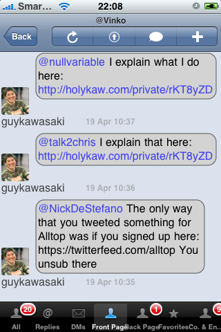 TweetStack Tweets