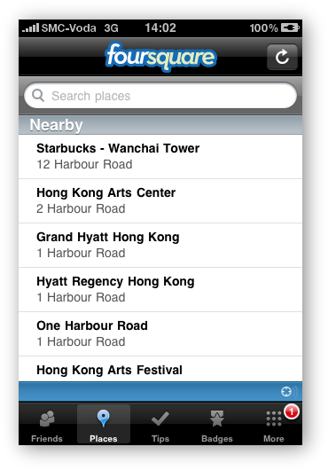 foursqure-16-places