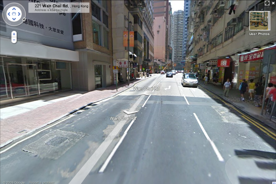 Google Streets View of my Car