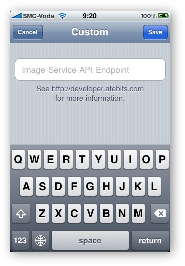 Custom Image Shortener