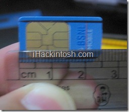micro-SIM - Measure the 15mm height