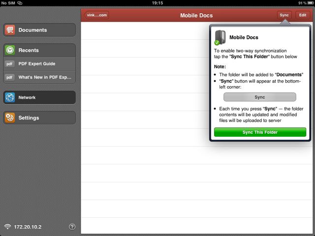 Add New Sync Folder