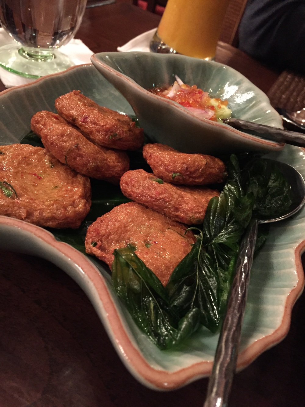  Fried Fish Cake. (Tod Man Pla) 